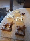 Vintage Plastic Farm Animals For Diorama s