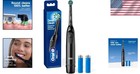 Oral-b Pro 100 Rechargeable Electric Toothbrush Black - 3 Cleaning Modes - New