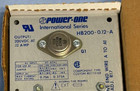  new  Power-one Powerone International Series Power Supply Part Hb200-0 12-a