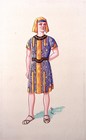 1920s Freemasonry Scottish Rite Degree Ritual Costume Original Catalog Artwork