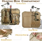 Bow Hunting Backpack For Men  Camo Compound Bag   Tree Saddle Back Pack With Bow