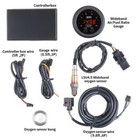 52mm Air Fuel Ratio Gauge Led Digital Display   Wideband O2 Oxygen Sensor Kits