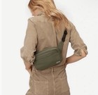 Obe Fitness Belt Bag Olive Green Nylon Adjustable Waist Fanny Pack Crossbody Nwt