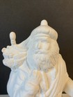 Scottish Santa Claus Ceramic Bisque  Ready To Paint 10 1 2  Tall   Vintage Mold