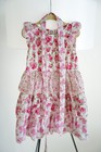 American Girl Girls Floral Cap Sleeve Dress
