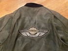 Harley-davidson 100th Anniversary Leather Jacket 2xl Xxl Rare Heavy Wear