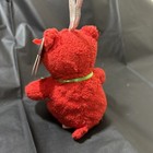 Ty Jingle Beanies Mistletoe The Bear 5    Ty Beanie Babies Ornament Vintage Plush