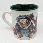 Potpourri Press 1992 Victorian Bears Christmas Coffee Mugs New In Box