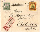 1905 German South West Africa Namibia Swakopmund Local Mail Cover To Bilsteiin