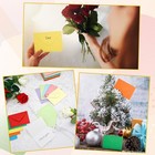 100 Pack Mini Colorful Envelopes Small Paper Gift Card Sleeves  4x2 7 Inch