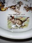 Antique Three Crowns China - Germany Child   s Bowl Nursery Rhyme And Alphabet