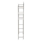 3-shelf Over The Toilet Steel Freestanding Storage Shelf Unit  Silver
