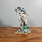 Hamilton Rainbow Glance Resin Unicorn Figurine Dreams Collection Vintage 0887