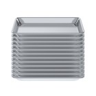 13 In  X 10 In  19 Gauge Quarter Size Aluminum Bun   Sheet Pan  Pack Of 12