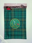 Jack Nicklaus Signed Tartan 1934 Berkmans Masters Golf Flag Augusta National Bas