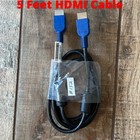 5ft Hdmi Cable Certified Ultra High Speed 2 1 8k Or 2 0 4k Hdtv Pc Laptop Gaming