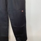 Dickies Loose Fit Double Knee Twill Work Pants Black Straight Mens 32x30 New
