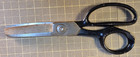 Vintage Wiss 8blt Belt   Leather Inlaid Industrial Shears Scissors Serrated C