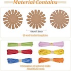 12-piece Basket Weaving Kit For Beginners  Creative Woven Bowl  Easter Craft Set
