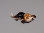 Retired Hagen Renaker Basset Hound Puppy Dog Lying