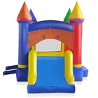 Commercial Castle Bounce House For Kids  Inflatable Bouncer With Water Slide