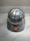Vintage 1960s Superlite Aluminum Fibre-metal Hard Hat Helmet With Liner Usa