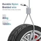 Durable Iphone Charger Cord 6ft 3pack  apple Mfi Certified  Lightning Cable