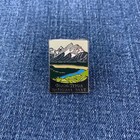 Grand Teton National Park Enamel Lapel Pin - Wyoming Hiking Gift Travel Souvenir
