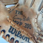 Vintage George Brett Wilson A2350 Mvp  390 Baseball Glove Mitt American Cowhide