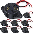 8 Pcs Piezo Electronic Buzzer Dc 3-24v 95db Alarm Sounder For Home Security