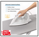 Ironing Board Cover And Pad Standard Size Silicone Coated 4 Layers 15x54 Inch