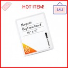 Mr  Pen- Dry Erase Board  14    X 11    With A Black Dry Erase Marker  White Frame 