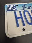 Kansas Personalized Vanity License Plate Hooter Front Ms County Ks