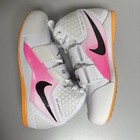 Nike Zoom Javelin Elite 3 Sz 10 5 Track Spikes White Pink Aj8119-101 No Lid