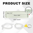 35 8 X 9 4 Inch Air Conditioner Drip Tray Portable Air Conditioner Drain Pan