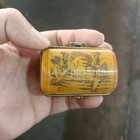 Chinese Old Carved Beauty Two-story Jewelry Box