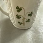 Scarce Donegal Parian Irish Shamrock Embossed Design Tea Coffee Cup 