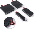 12pcs 18650 Battery Holder Bundle With Wire 1 2 3 4 Slot Black Plastic Case 3 7v
