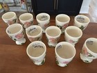 Franciscan Desert Rose Egg Cups Set Of 12 Nwt
