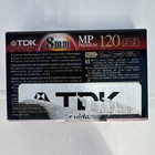  1  Tdk 8mm 120 Minute Mp Premium Camcorder Videotape  New  sealed 