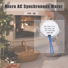 1 Piece 4 Sizes Ac 100v-127v 4w 50 60hz Synchronous Motor  10-12rpm 