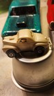 1960s Ho Scale Willys Looks New Slot Car Pearl White Coupe 