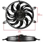 Radiator Cooling Fan Motor For Polaris Sportsman 570 4x4 6x6 2014 2015 2016-2021