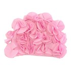 Stylish Lightweight Colorful Flower Petals Bathing Caps Swimming Cap Polyester 