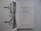 River Steam Ships History Boats Steamboats Out Of Baltimore Lines Illus 1st 1968
