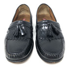 Gh Bass Weejuns Kiltie Tassel Loafers Mens Sz 9 Black Handcraft Brazil Leather