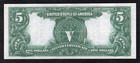 Fr  277 1899  5 Five Dollars    chief    Silver Certificate Currency Note Very Fine 