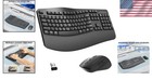 2 4ghz Wireless Keyboard With Quiet Mouse     Ergonomic Comfort For Laptops   Pcs