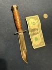 Us Vietnam Era Camillus 6  Blade Jet Pilot Survival Fighting Knife Dagger 