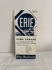 April 1959 Erie  Railroad Passenger Train Timetable Time Table